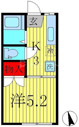 テラムラハイツの間取り