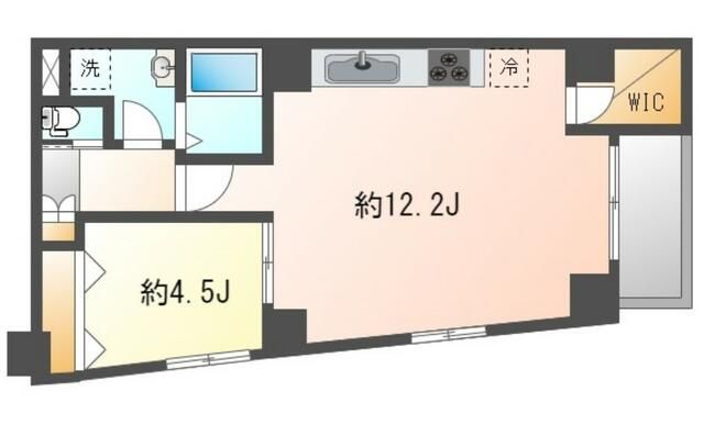 大田区南蒲田のマンションの間取り