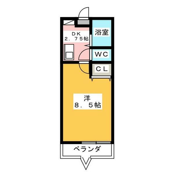 知立市宝のマンションの間取り