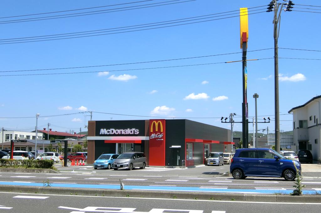飲食店　マクドナルド4号線本宮店（飲食店）まで1275m