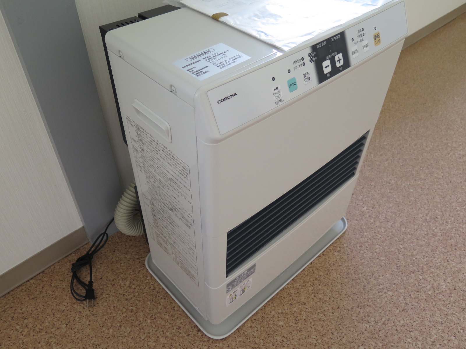 その他設備　ガス暖房