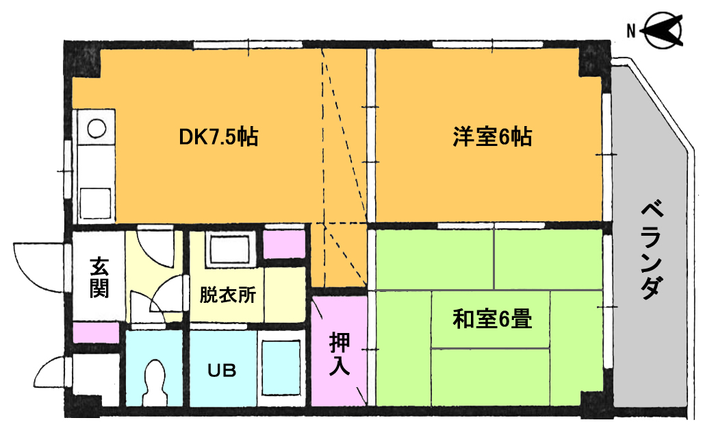 エム西葛西第Iの間取り