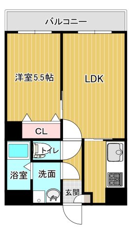 アーニスト新合川の間取り