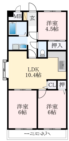 ルミエール藤井寺の間取り