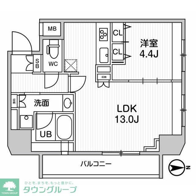 ジェノヴィア浅草橋IIスカイガーデンの間取り