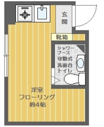 千代田区岩本町のマンションの間取り