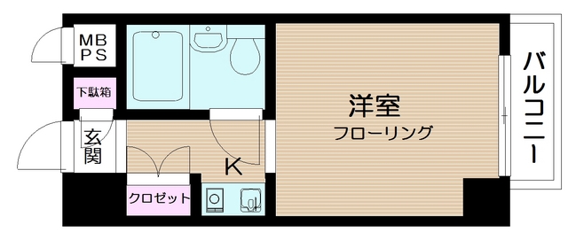 八王子市暁町のマンションの間取り