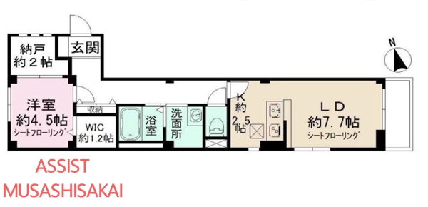 chocolat（ショコラ）の間取り