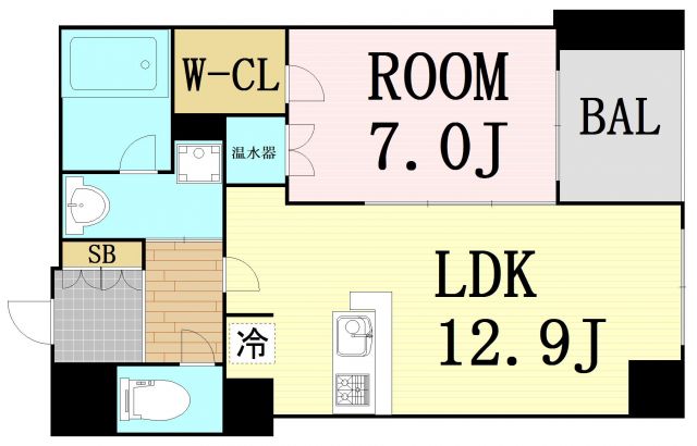 グレンパーク梅田北の間取り