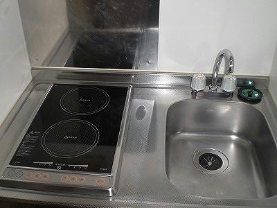 キッチン　備品や設備仕様は号室等により異なります現地をご確認ください。