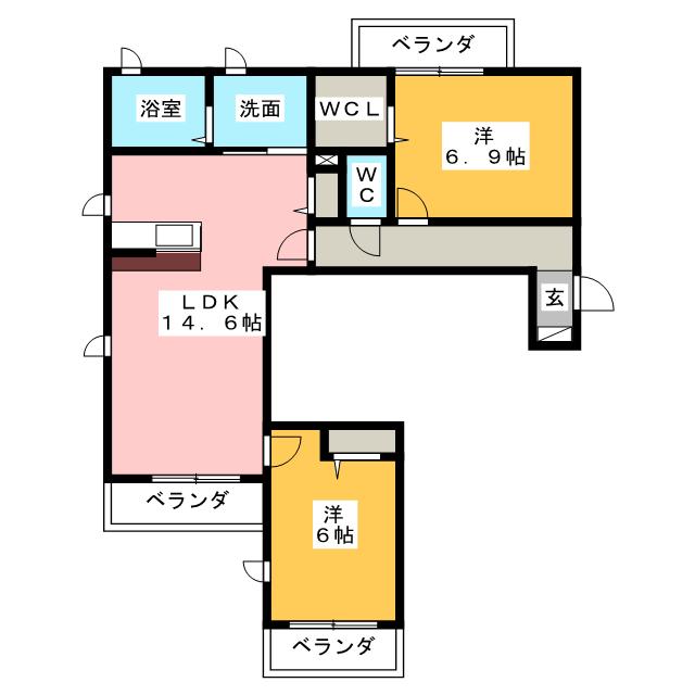 レフィシアの間取り