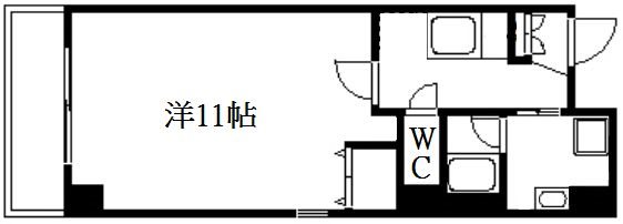 【アスヴェル京都西大路御池の間取り】