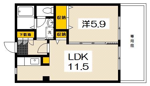 アクレイムの間取り