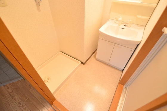 洗面設備　独立洗面脱衣場＆室内洗濯機置場