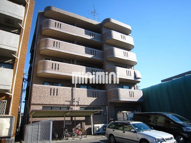 建物外観　タイル張りのマンション