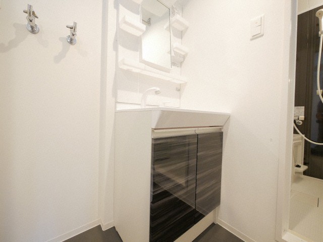 洗面設備　忙しい朝に嬉しいシャンプードレッサー完備♪