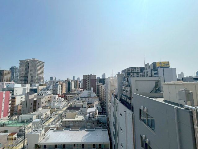 眺望　プレサンス扇町駅前