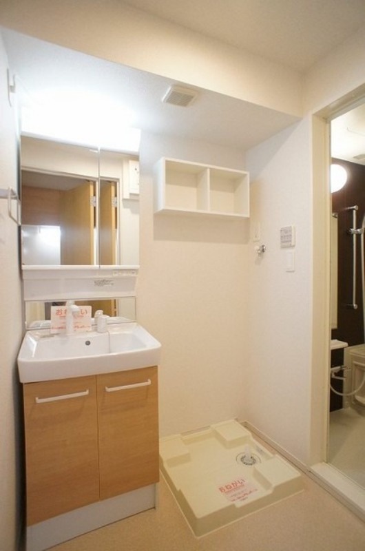 洗面設備　図面と現状に相違がある場合には現状を優先