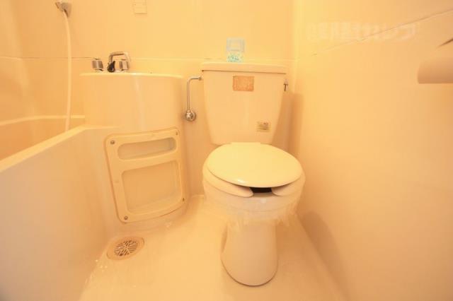 トイレ　キレイに使ってね。