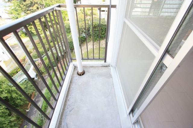 バルコニー　解放感があるベランダです。