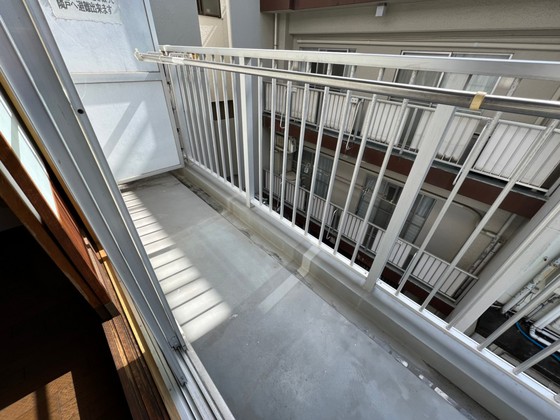 バルコニー　※別部屋の写真です