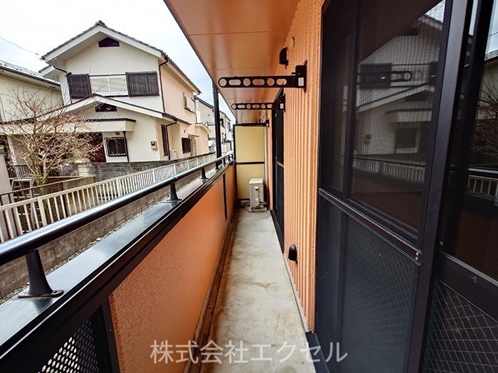 バルコニー　風通し良好