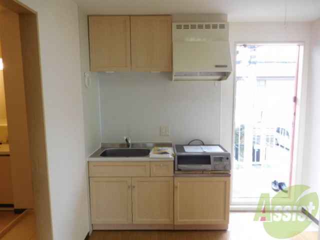 キッチン　ガスキッチンお料理はかどります