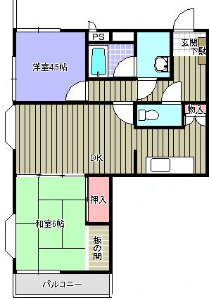 スカイマンション_間取り_0