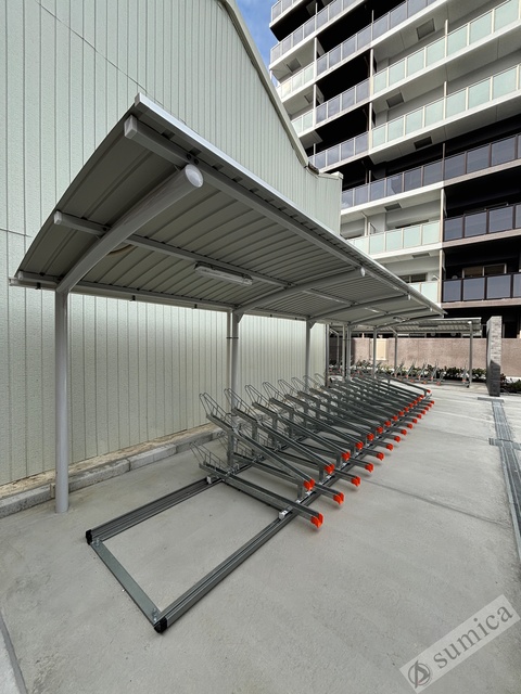 その他共有部分　屋根付き駐輪場で雨の日も安心♪