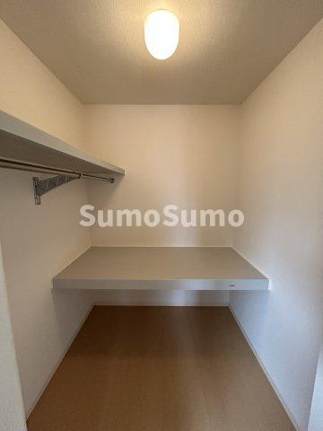 収納　収納のためのスペースです