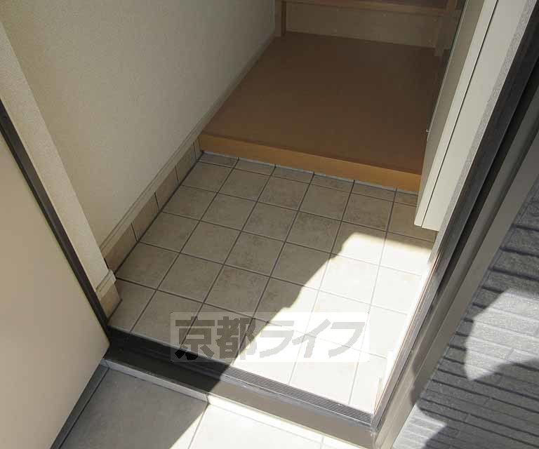 玄関　玄関もゆとりがあります。