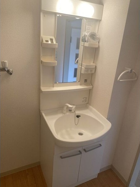 洗面設備　※写真は別号室です。