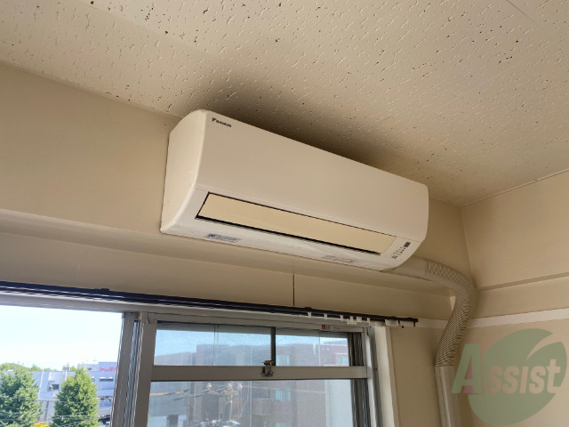 その他設備　エアコンも、もちろんご用意させていただいております