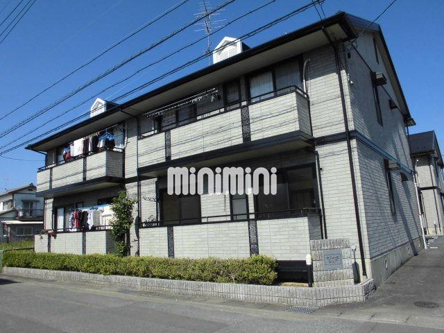 建物外観　全室角部屋のコーポ