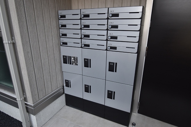 その他共有部分　集合ポスト（ダイヤル付き）＆宅配ボックス