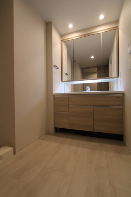 洗面設備　モデルルーム