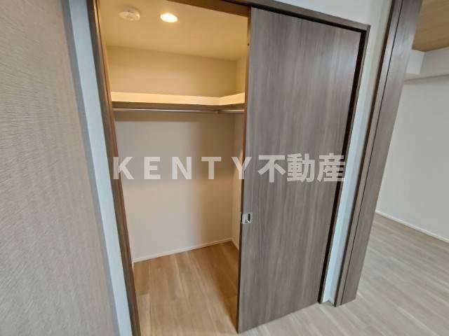 収納　大きなスペースがあり、収納には困りません