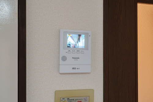 セキュリティ　モニタ付ドアホン