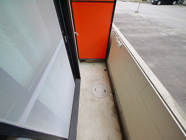 バルコニー　落ち着いた時間を過ごせるバルコニーです