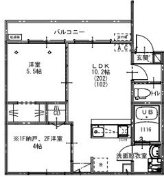 KEIAI RESIDENCE 北小金IIIの間取り写真