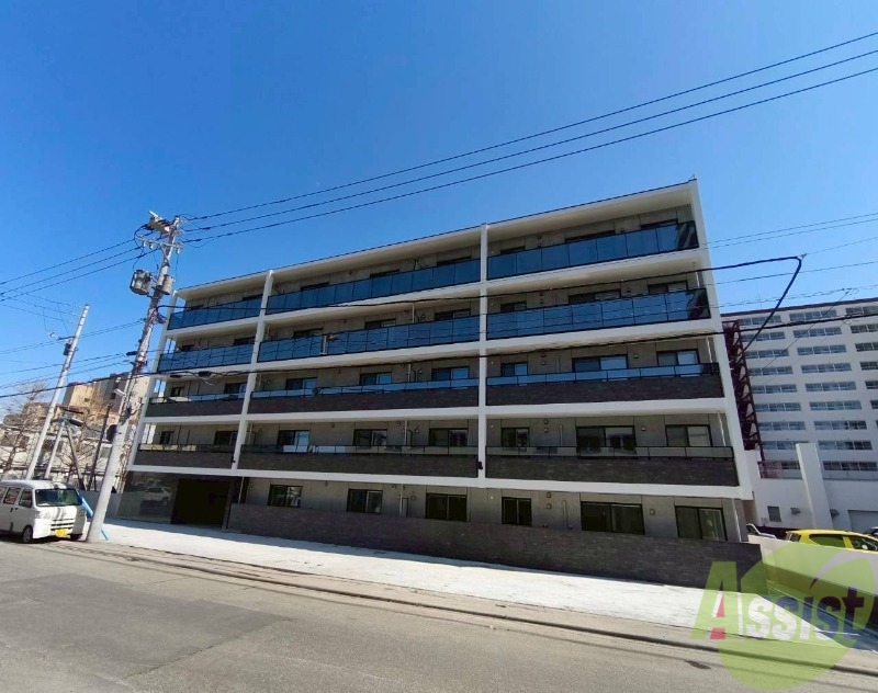 建物外観　札幌市西区八軒一条「ガーデンクォーツ琴似」