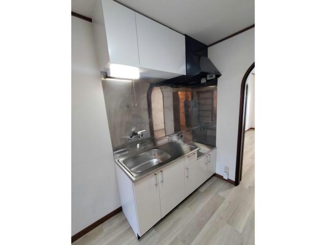 キッチン　広々キッチンでお料理も安心♪