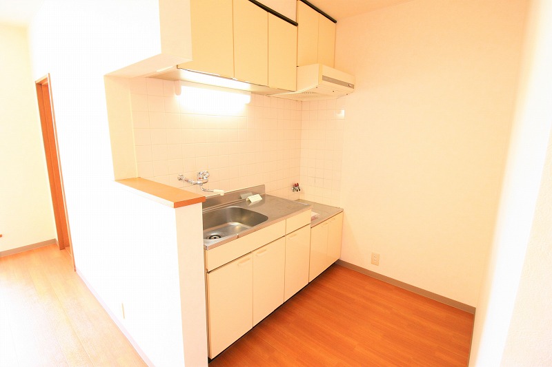 キッチン　独立型キッチンです♪