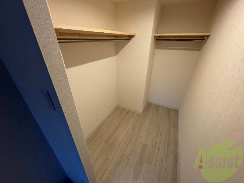 収納　嬉しいウォークインクローゼット仕様です！！