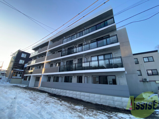 建物外観　札幌市豊平区旭町３丁目「Ｃｕｌｍｉｎａｔｉｏｎ学園前」