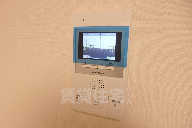 セキュリティ　カメラ付インターホン（イメージ）