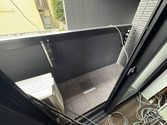 バルコニー　広々としたバルコニーです