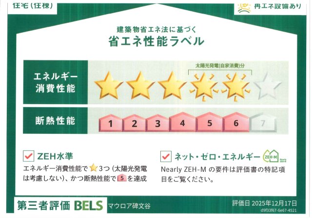 その他　★省エネ性能ラベル★