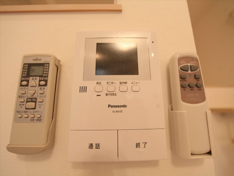セキュリティ　ＴＶモニター付インターホン