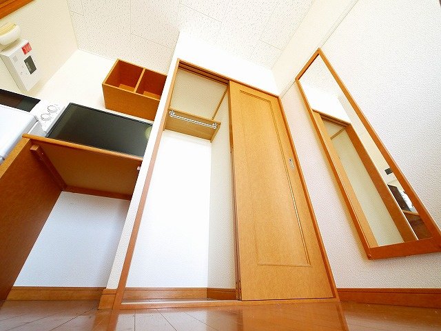 収納　十分な収納スペースがあります